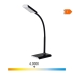 Lampă de birou EDM 30117 Negru polipropilenă 7 W 400 lm 9 x 13 x 33 cm Flexo / lampă de birou