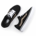 Scarpe da Tennis Casual Bambino Vans Ward Suede Nero Leopardo