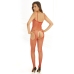 Bodystocking René Rofé Rød (Onesize)