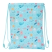 Backpack with Strings Safta Ballenita Blue White 26 x 34 x 1 cm