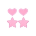 Nipple shield Peekaboo Pink One size Hearts Stars