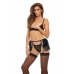 Underwear Set Bombshell Boudoir Black (L)