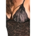 Conjunto de Lingerie René Rofé Preto (XL/XXL)