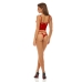 Conjunto de Lingerie Bombshell Boudoir Vermelho (M)