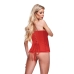 Ondergoed Set Baci Lingerie Rood (XL)