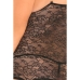 Conjunto de Lingerie René Rofé Preto (3XL/4XL)