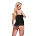 Set di Lingerie Baci Lingerie Nero (M)