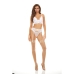 Conjunto de Lingerie Bombshell Boudoir Branco (M)