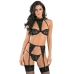 Conjunto de Lingerie René Rofé Preto (S/M)