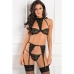 Conjunto de Lingerie René Rofé Preto (S/M)