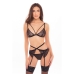 Ensemble de Lingerie René Rofé Noir (S/M)