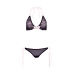 Set di Lingerie Barely Bare Nero (Taglia unica)