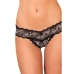 Tanga René Rofé Negru S/M