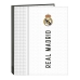 Папка с пръстени Real Madrid C.F. Бял Сив A4 26.5 x 33 x 4 cm