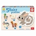 Set 5 Puzzle Educa Baby Farm