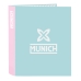 Biblioraft Munich Heaven Albastru celest A4 27 x 33 x 6 cm