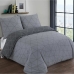 Duvet cover set Vision Hugo Light grey Dark grey