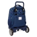 Cartable Benetton Cool Blue marine 33 x 45 x 22 cm