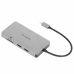 Hub USB Targus DOCK423EU Bianco Grigio Argentato 100 W