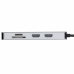 Hub USB Targus DOCK423EU Bianco Grigio Argentato 100 W