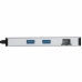 Hub USB Targus DOCK423EU Bianco Grigio Argentato 100 W