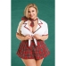 Erotický Kostým Teacher’s Pet School Girl Červený Queen size