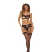 Conjunto de Lingerie René Rofé Preto (M/L)