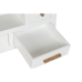 Mobile TV DKD Home Decor Bianco Marrone Acacia Legno di mango 125 x 40 x 50 cm