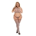 Conjunto de Lingerie Lapdance Cinzento (Queen size)