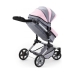 Carrito para Muñecas Reig Pram Neo Pro Gris 57 cm