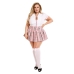 Erotiska Kostīms Teacher’s Pet School Girl Rozā Queen size