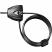 Kabel met slot Master Lock 8417DPRO Zwart