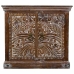 Console Alexandra House Living Brown Mango wood 40 x 90 x 80 cm