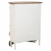 Console Alexandra House Living Van Giallo Bianco Ferro Legno di mango 32 x 75 x 50 cm