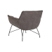 Armchair DKD Home Decor Grey Metal 80 x 75 x 82 cm