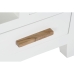 Mobile TV DKD Home Decor Bianco Marrone Acacia Legno di mango 125 x 40 x 50 cm