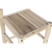 Krakk DKD Home Decor Naturell Teak 50 x 50 x 102 cm