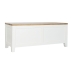 Mobile TV DKD Home Decor Bianco Marrone Acacia Legno di mango 125 x 40 x 50 cm