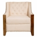 Armchair Alexandra House Living Beige 80 x 80 x 72 cm Upholstery