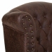 Armchair Alexandra House Living Black 84 x 86 x 84 cm Polyskin