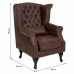 Fauteuil Alexandra House Living Noir 84 x 86 x 84 cm Cuir Synthétique