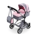 Carrito para Muñecas Reig Pram Neo Pro Gris 57 cm