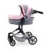 Leļlu Ratiņi Reig Pram Neo Pro Pelēks 57 cm