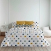 Housse de Couette Kids&Cotton Delhi Multicouleur 140 x 200 cm