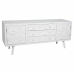 Cassettiera multiuso Alexandra House Living Bianco Legno di abete Legno MDF 43 x 58 x 136 cm