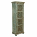 Cupboard Alexandra House Living Blue Mango wood 40 x 165 x 56 cm