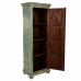 Armoire Alexandra House Living Bleu Bois de manguier 40 x 165 x 56 cm