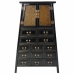 Cupboard Alexandra House Living Black Wood Elm wood 40 x 148 x 96 cm