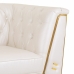 Fauteuil Alexandra House Living Blanc 72 x 75 x 104 cm Rembourrage