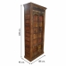 Cupboard Alexandra House Living Brown Recycled Wood 45 x 225 x 105 cm